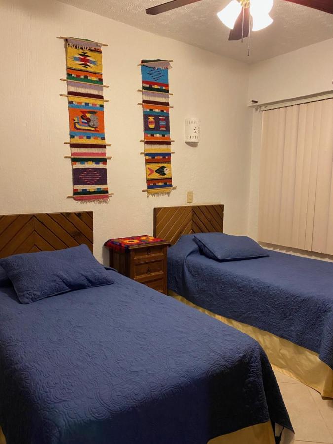 Departamento Frente Al Mar Con Dos Recamaras Y Seguridad 24 H A Dos Cuadras De La Quinta Avenida Плайя-дель-Кармен Екстер'єр фото